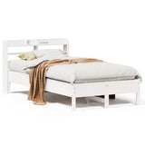 Vidaxl bedframe zonder matras massief grenenhout wit 90x190 cm