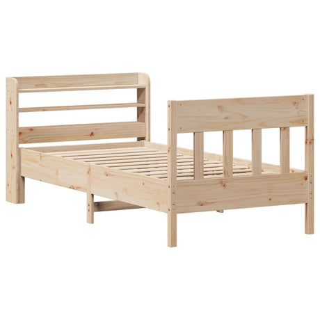 Vidaxl bedframe zonder matras massief grenenhout 90x200 cm