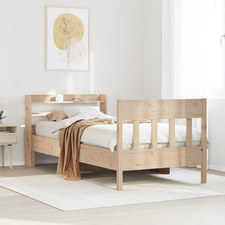Vidaxl bedframe zonder matras massief grenenhout 90x200 cm