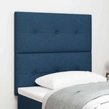 Vidaxl led hoofdbord met led-stripverlichting blauw 100 cm stof