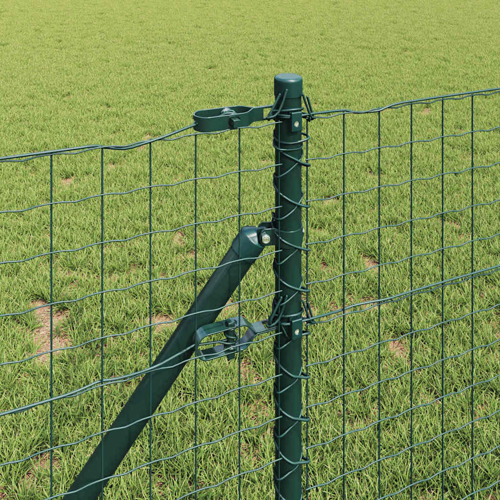 Vidaxl Zaunpfosten 26 Stück grün 3,2 x 3,2 x 80 cm