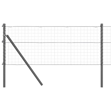 Vidaxl Zaunpfosten 26 Stück grau 3,2 x 3,2 x 100 cm