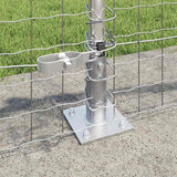 Vidaxl Zaunpfosten 26 Stück grau 3,2 x 3,2 x 50 cm