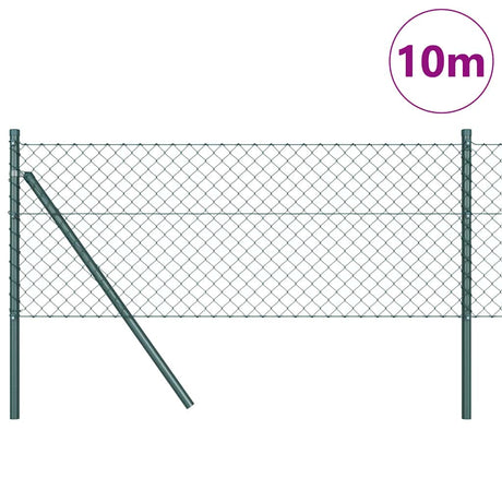 Vidaxl Zaunpfahl grün 10 x 0,6 m (40 x 40 mm Maschenweite)