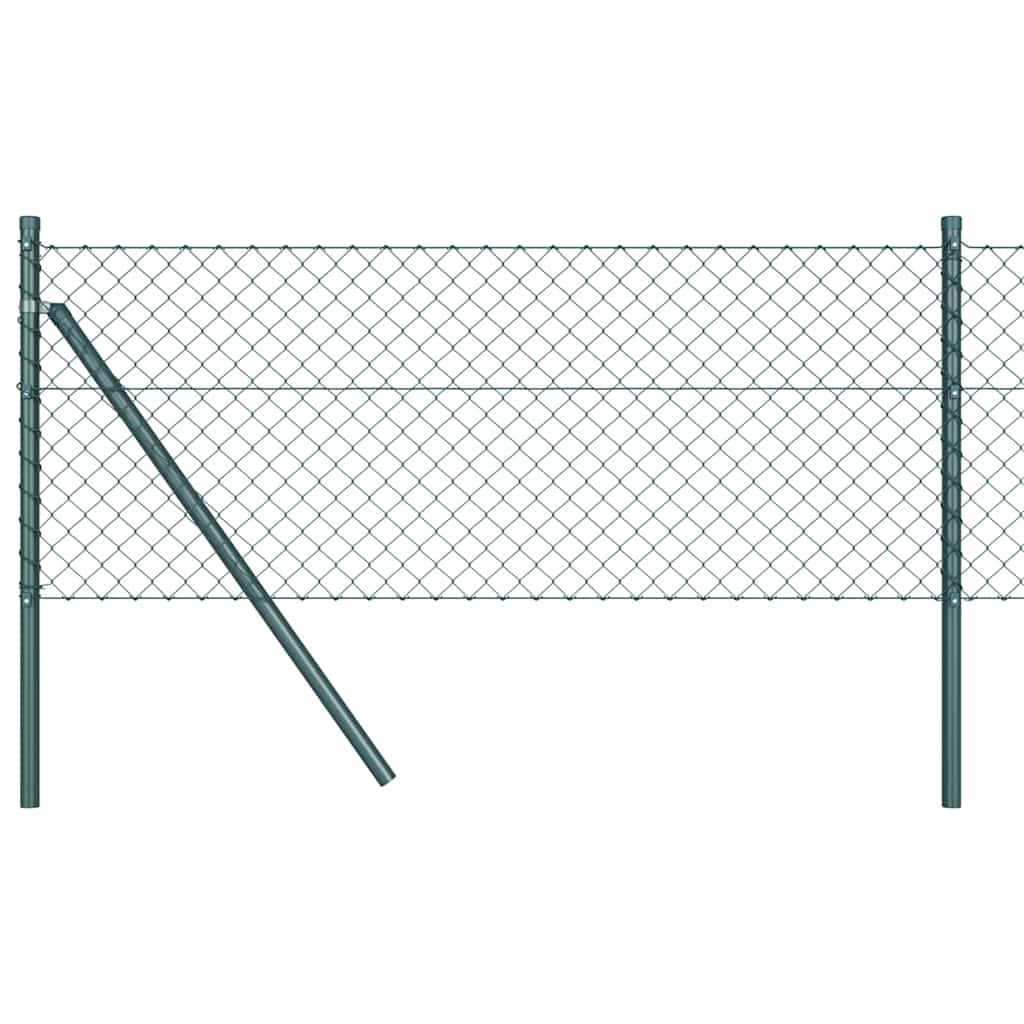 Vidaxl Zaunpfahl grün 10 x 0,8 m (40 x 40 mm Maschenweite)