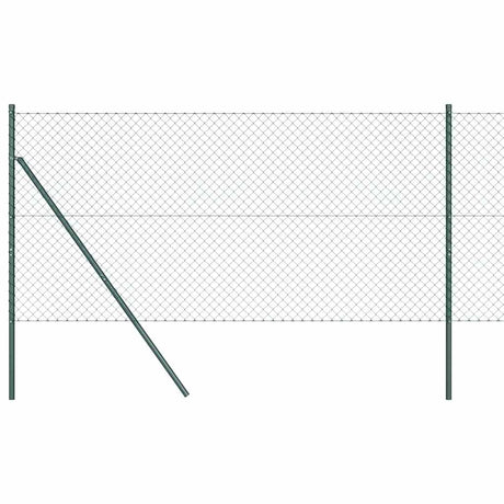 Vidaxl Zaunpfahl grün 10 x 1,4 m (40 x 40 mm Maschenweite)