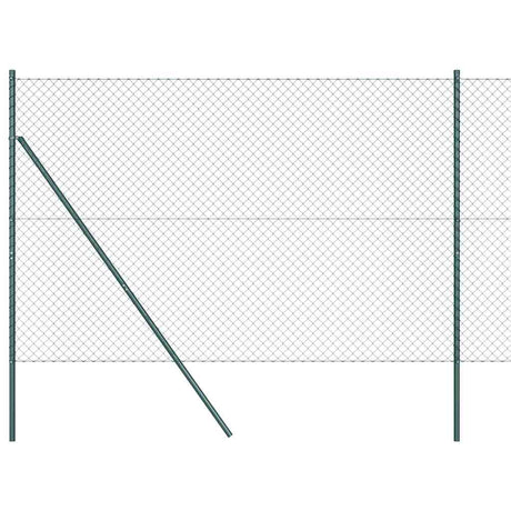 Vidaxl Zaunpfahl grün 10 x 1,6 m (40 x 40 mm Maschenweite)