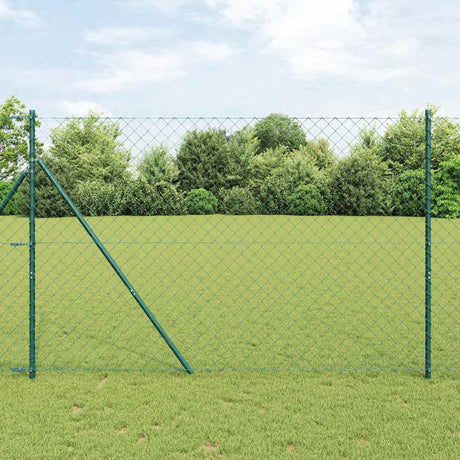 Vidaxl Zaunpfahl grün 10 x 1,6 m (60 x 60 mm Maschenweite)