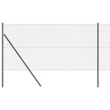 Vidaxl Zaunpfahl grau 10 x 1,4 m (40 x 40 mm Maschenweite)