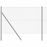 Vidaxl Zaunpfahl grau 10 x 1,6 m (60 x 60 mm Maschenweite)