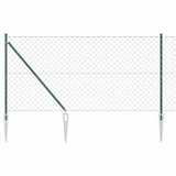 Vidaxl Zaunpfahl grün 10 x 1,4 m (60 x 60 mm Maschenweite)