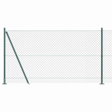 Vidaxl Zaunpfahl grün 10 x 1,2 m (40 x 40 mm Maschenweite)