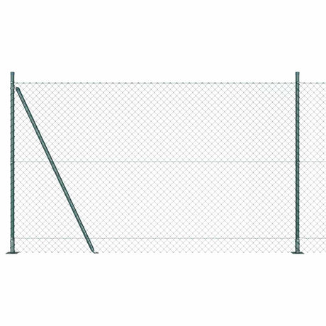 Vidaxl Zaunpfahl grün 10 x 1,4 m (40 x 40 mm Maschenweite)