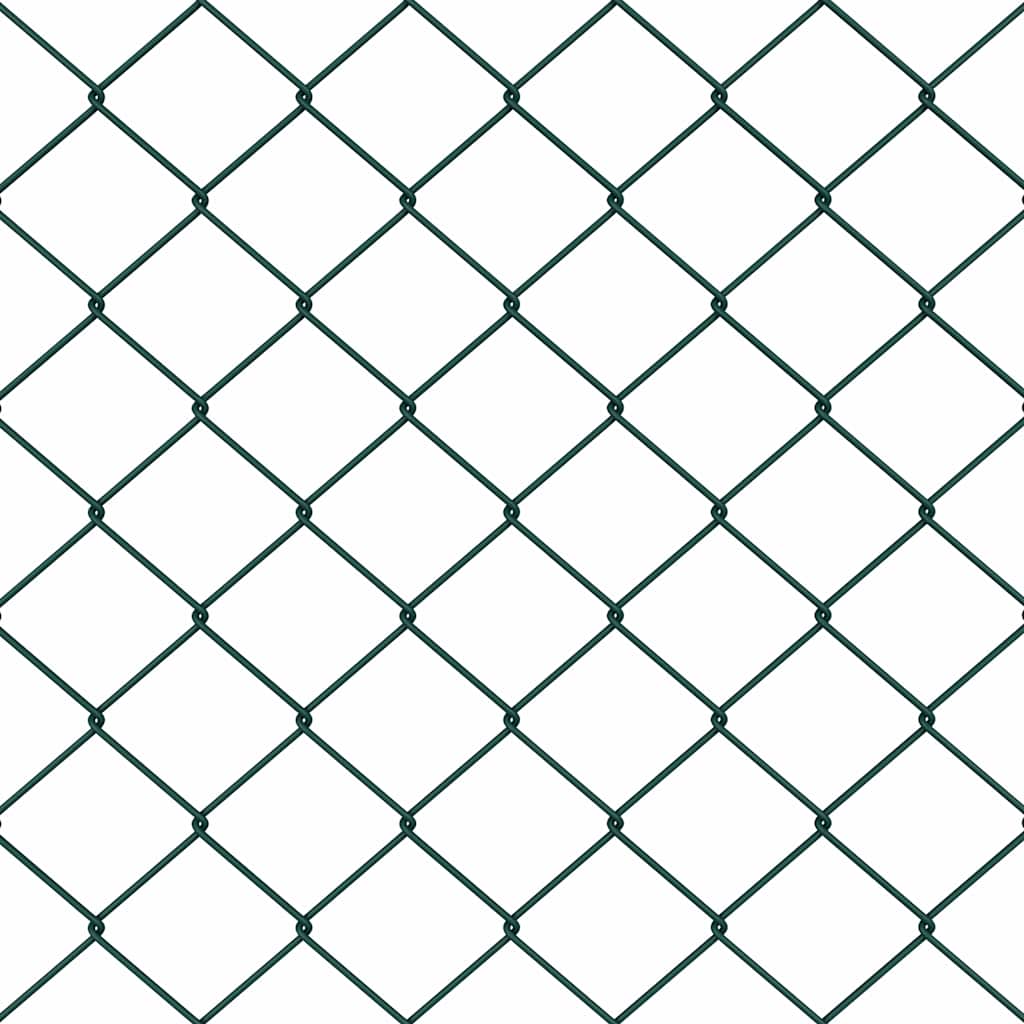 Vidaxl Zaunpfahl grün 10 x 1,5 m (40 x 40 mm Maschenweite)