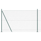 Vidaxl Zaunpfahl grün 10 x 1,6 m (60 x 60 mm Maschenweite)