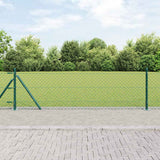 Vidaxl Zaunpfahl grün 25 x 0,4 m (40 x 40 mm Maschenweite)