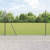 Vidaxl Zaunpfahl grau 10 x 1,4 m (60 x 60 mm Maschenweite)