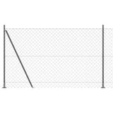 Vidaxl Zaunpfahl grau 10 x 1,6 m (60 x 60 mm Maschenweite)