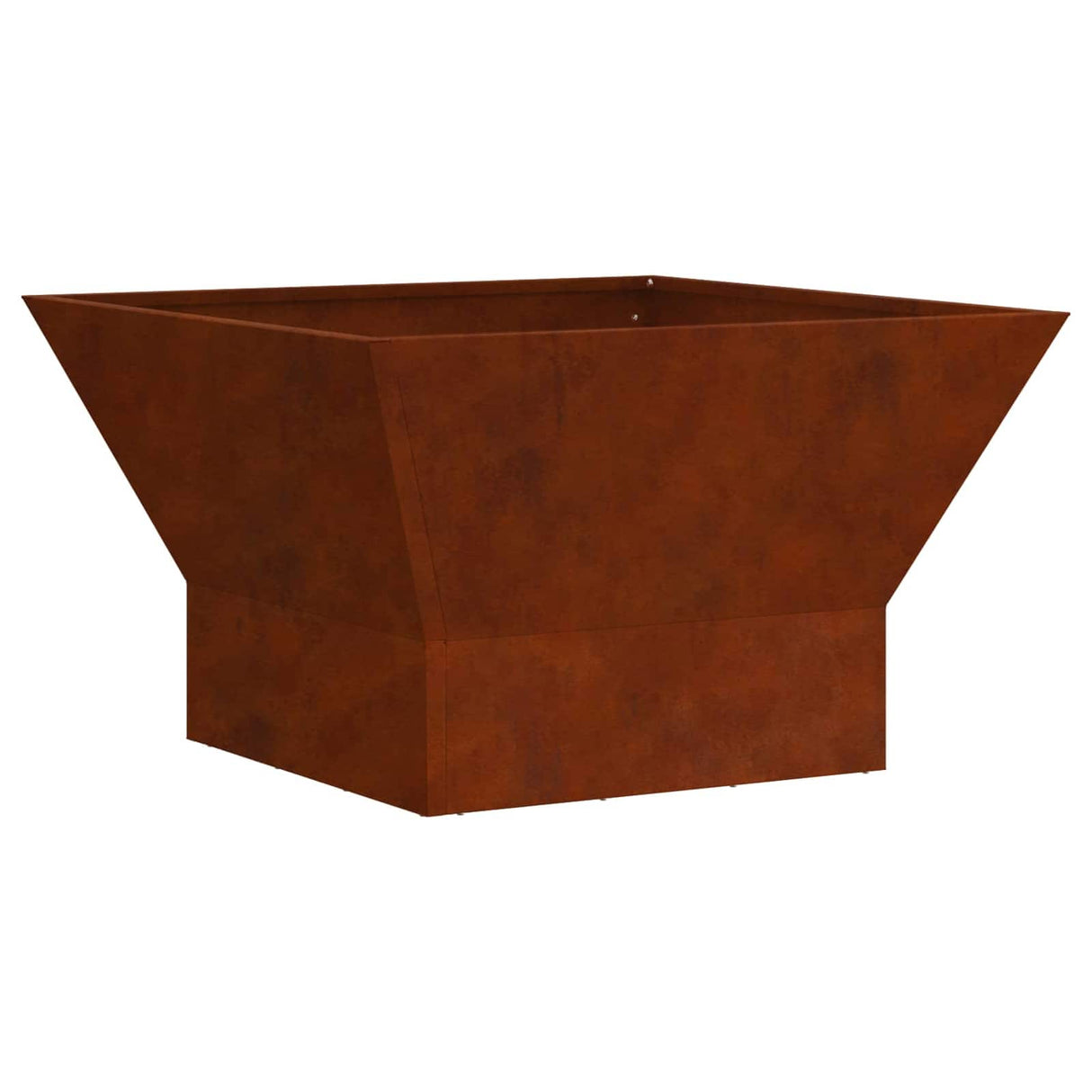 Vidaxl vuurkorf bruin 60 x 60 x 35 cm cortenstaal