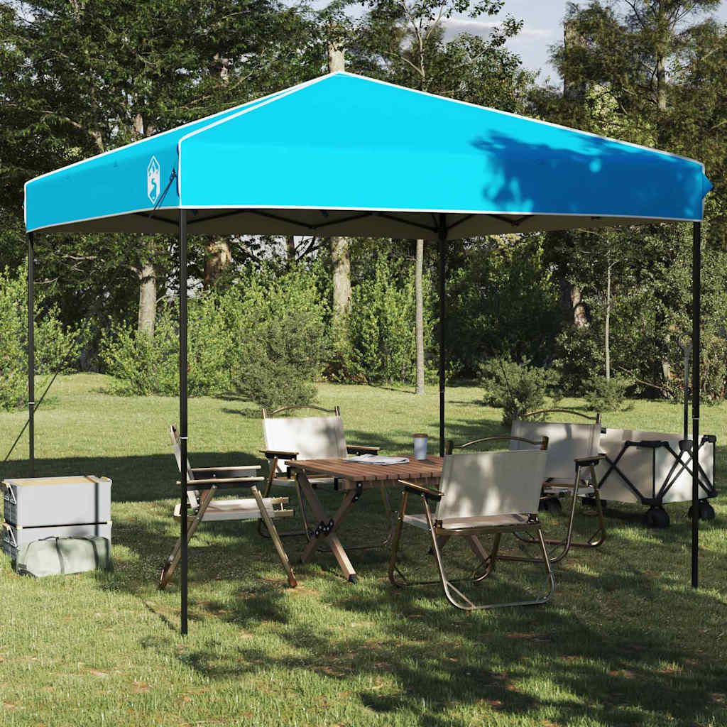 Vidaxl luifeltent 243 x 243 x 251 cm blauw stof