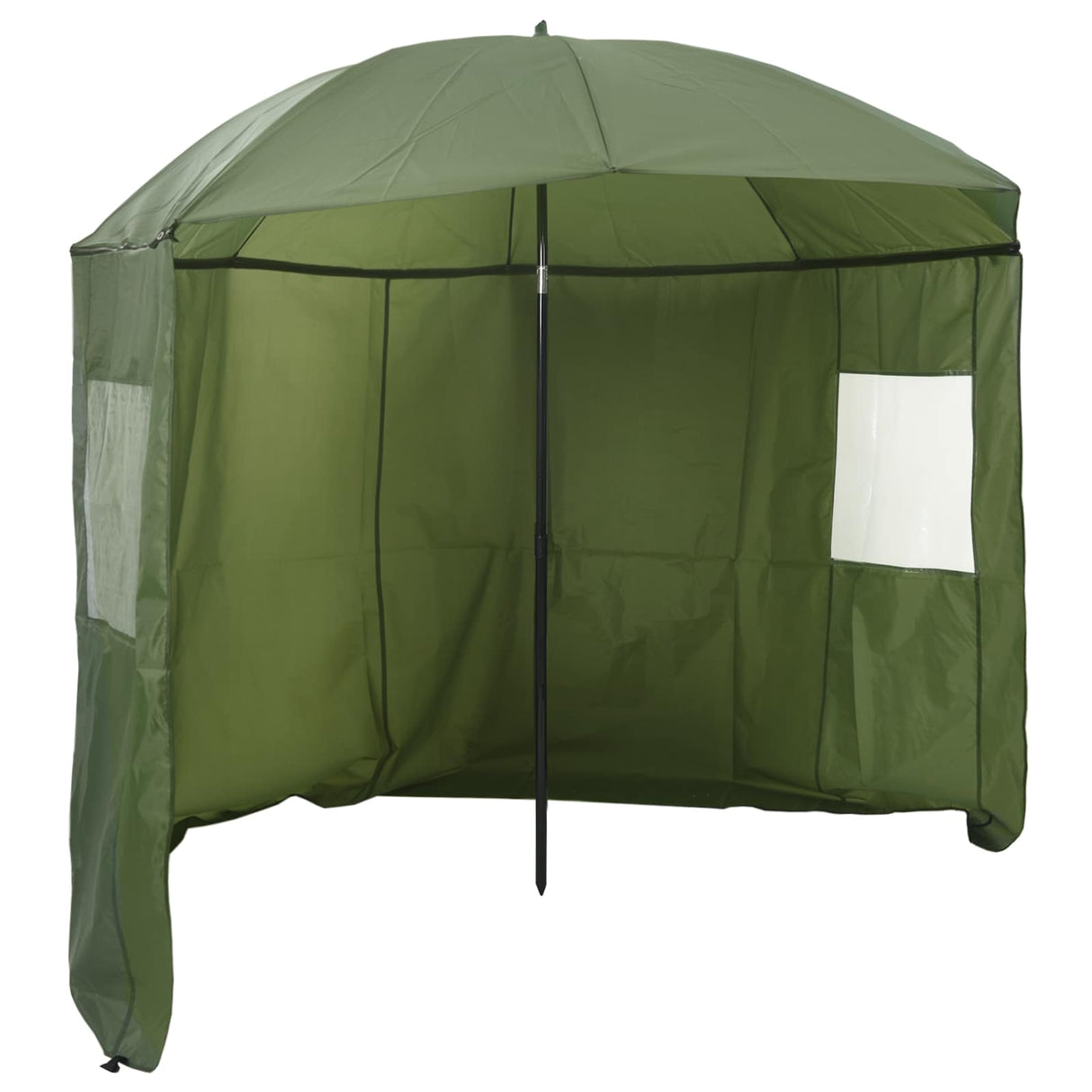 Vidaxl vis paraplu geel leger 220 x 193 cm oxford polyester
