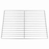 Vidaxl grillrooster zilver 40 x 30 cm roestvrij staal