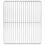 Vidaxl grillrooster zilver 40 x 35 cm roestvrij staal