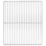 Vidaxl grillrooster zilver 45 x 40 cm roestvrij staal