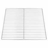 Vidaxl grillrooster zilver 45 x 40 cm roestvrij staal
