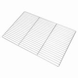 Vidaxl grillrooster zilver 60 x 40 cm roestvrij staal