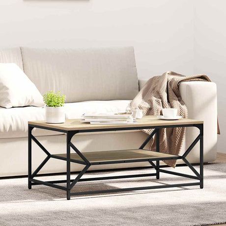 Vidaxl salontafel sonoma eiken 90 x 50 x 40 cm