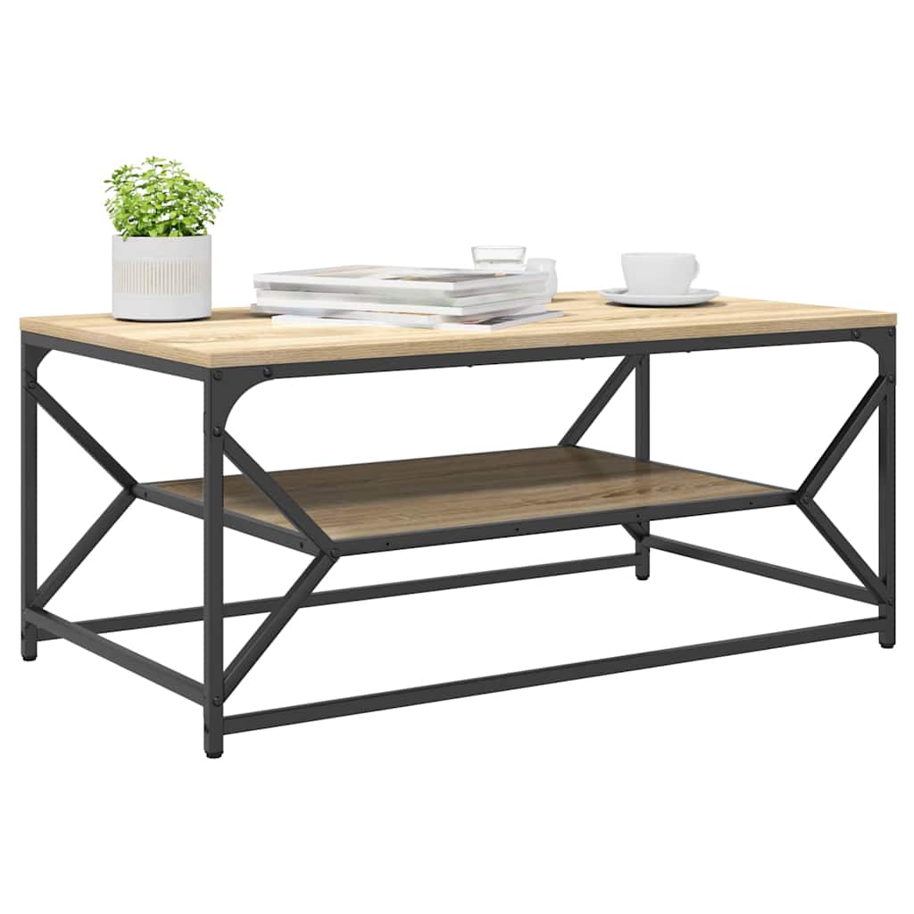Vidaxl salontafel sonoma eiken 90 x 50 x 40 cm