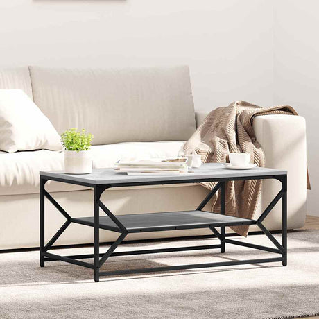 Vidaxl salontafel grijs sonoma 90 x 50 x 40 cm