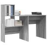 Vidaxl bureau grijs sonoma bewerkt hout 131,5 x 50 x 106,5 cm