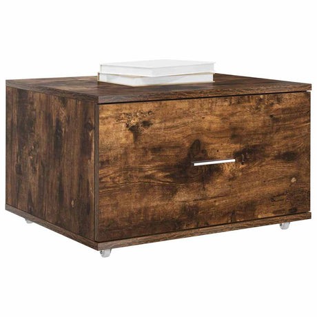 Vidaxl ladenkast 55 x 45 x 31 cm gerookt eiken