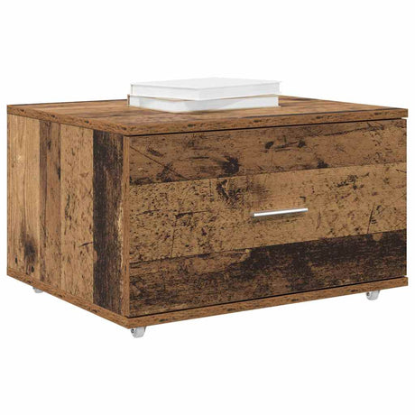 Vidaxl ladenkast 55 x 45 x 31 cm oudhout