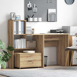 Vidaxl ladenkast 55 x 45 x 31 cm artisan eiken