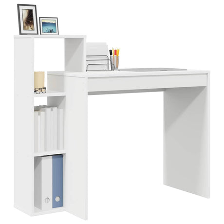 Vidaxl bureau wit bewerkt hout 100 x 40 x 90 cm