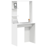 Vidaxl bureau wit bewerkt hout 78,5 x 37 x 154,5 cm