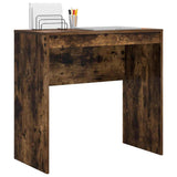 Vidaxl bureau gerookt eiken 80 x 40 x 76 cm