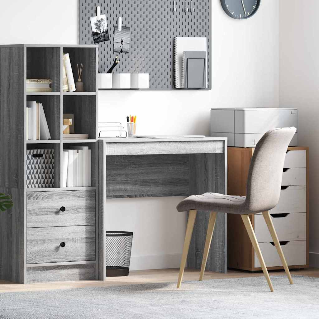 Vidaxl bureau grijs sonoma 80 x 40 x 76 cm