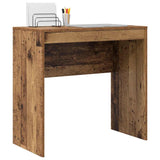 Vidaxl bureau oudhout 80 x 40 x 76 cm