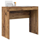 Vidaxl bureau oudhout 90 x 40 x 76 cm