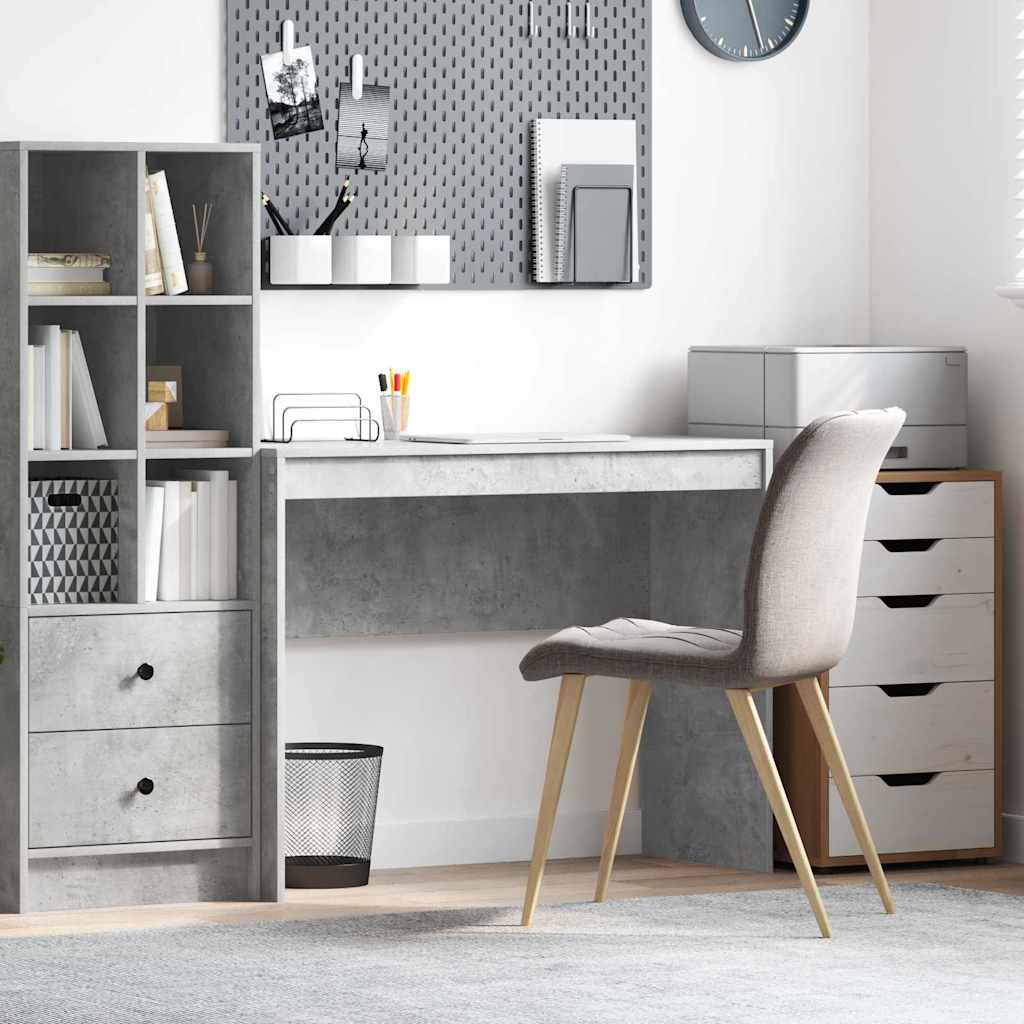 Vidaxl bureau beton grijs 100 x 40 x 76 cm