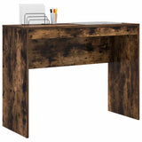 Vidaxl bureau gerookt eiken 100 x 40 x 76 cm