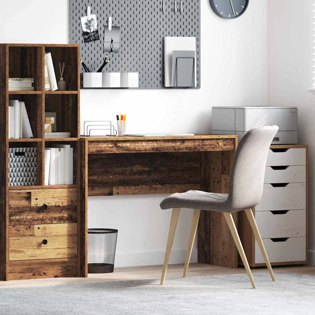 Vidaxl bureau oudhout 100 x 40 x 76 cm