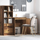 Vidaxl bureau oudhout 60 x 50 x 76 cm