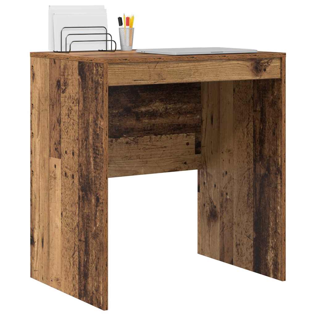 Vidaxl bureau oudhout 70 x 50 x 76 cm