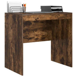 Vidaxl bureau gerookt eiken 80 x 50 x 76 cm