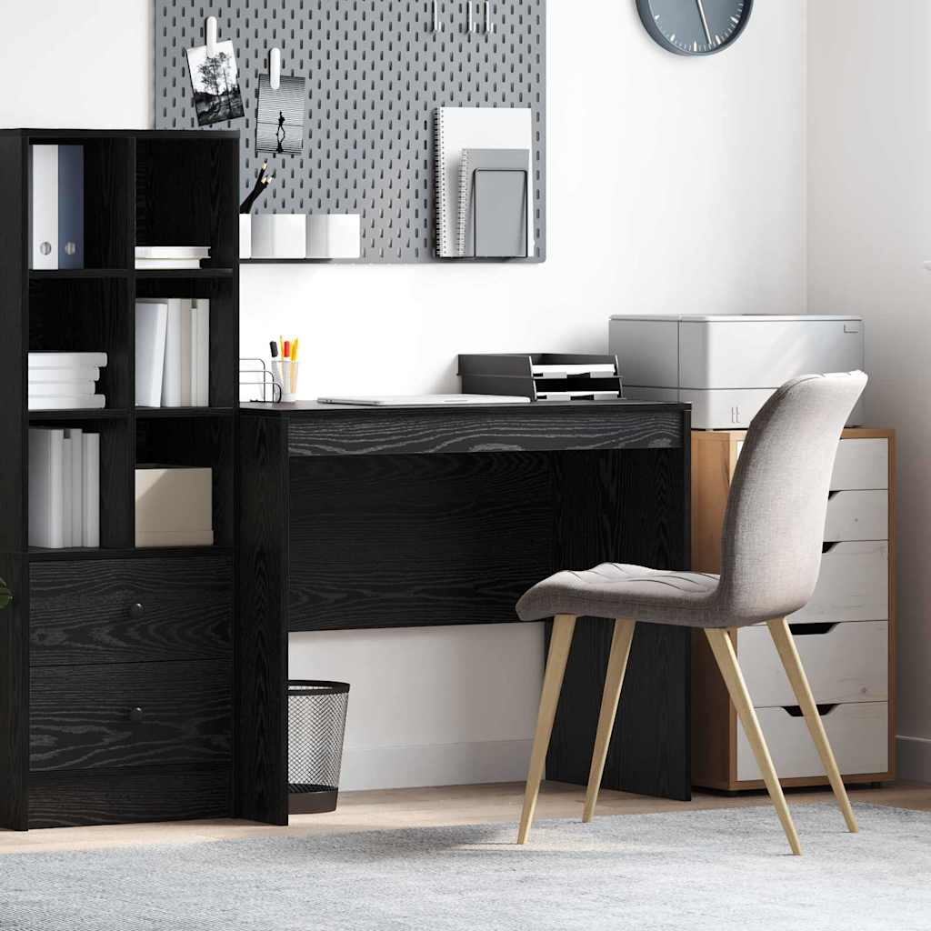 Vidaxl bureau zwart eiken 90 x 50 x 76 cm